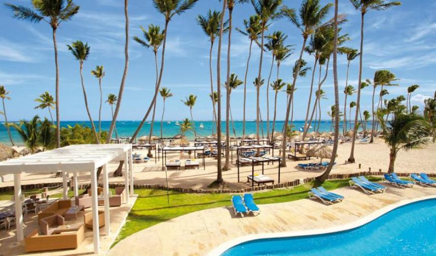 The pool at the spring break hotel - Be Live Grand Punta Cana