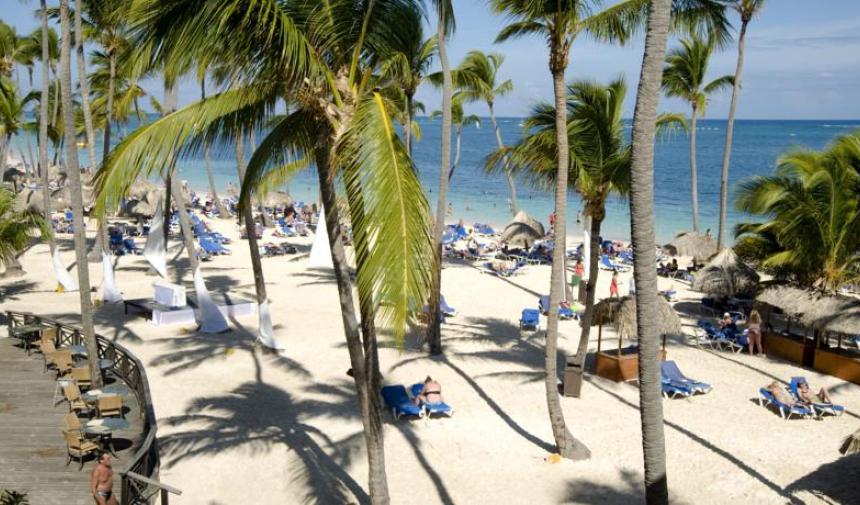 the beach at the spring break hotel - Be Live Grand Punta Cana