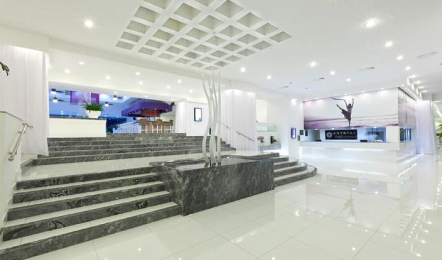 krystal cancun hotel lobby
