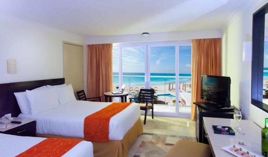 cancun spring break hotel room