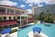 exterior shot of the SuperClubs Breezes - Bahamas spring break hotel